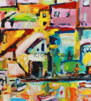 Italy Oil Painting Impressionism Ginette fine Art