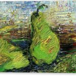 Impressionism Green Pears Oil Painting Art Prints