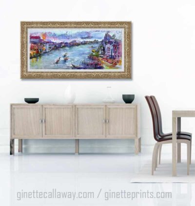 Paintings of Italy Venice Grand Canal Watercolor 2