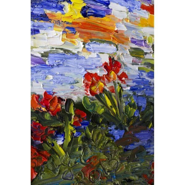 Annecy France Large Oil Painting SOLD - Image 5