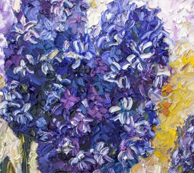 Spring Blue Hyacinth Songbird Detail 2