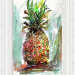 Pineapple Ananas Watercolor