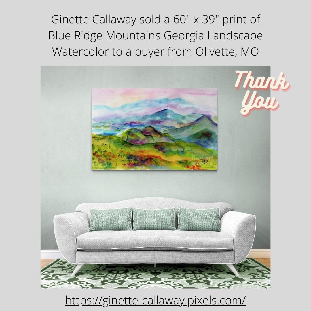Thank You to a buyer in Olivette Missouri