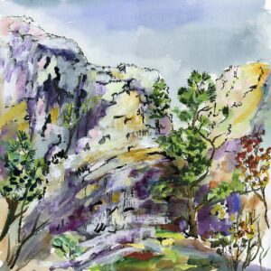 Providence Canyon GeorgiaContemporary Landscape Painting