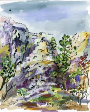 Providence Canyon GeorgiaContemporary Landscape Painting