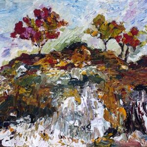 Impasto Oil Painting Landscape