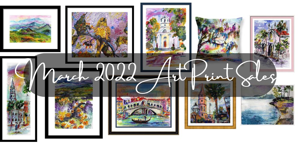 March 2022 art print sales are picking up