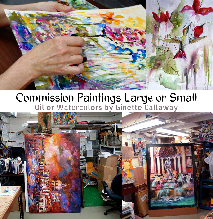Commission Paintings Terms & Procedures UPDATE