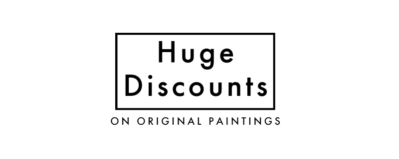 Huge discounts on many of Ginette's original paintings
