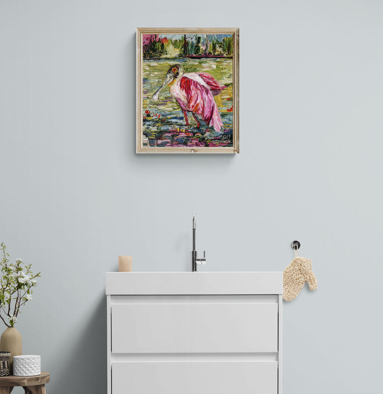 Birds of Florida Roseate Spoonbill to a buyer from Naples Florida