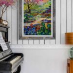 Springtime Symphony Texas Landscape Oil On Canvas Wall 2
