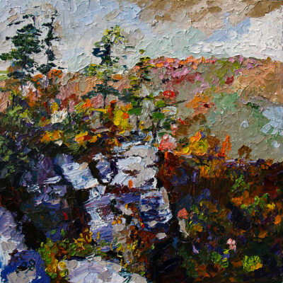 Georgia Paintings Cloudland Canyon Oil On Canvas