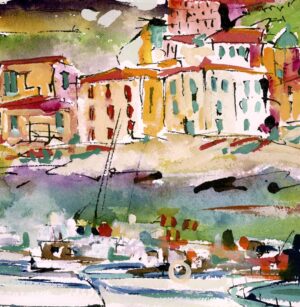 Italian Art Sorrento Amalfi Coast detail 2