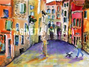 Venice in Vibrant Hues Small Paintings of Italy L