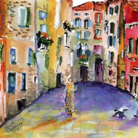 Venice in Vibrant Hues Small Paintings of Italy