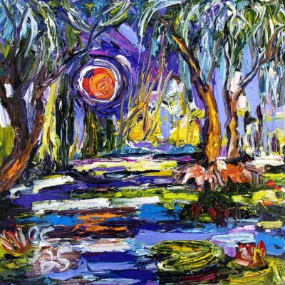 Blood Moon In The Garden Of Good and Evil