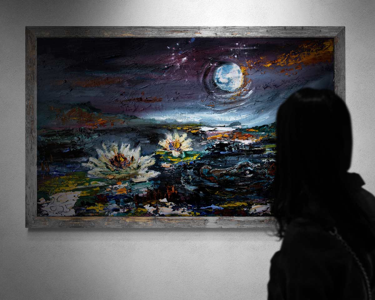 Black Water Moon Georgia Okefenokee prints