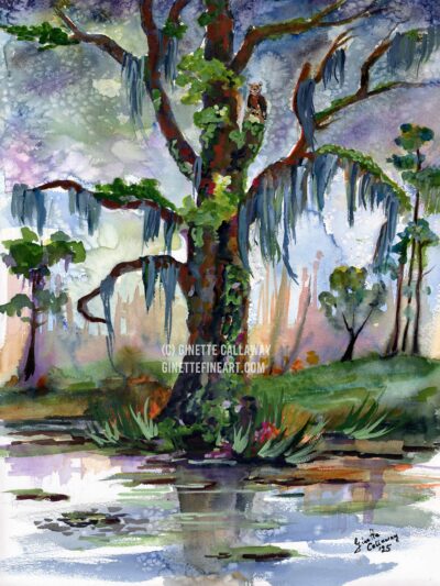 Soul Of The South Spanish Moss Tree Large image